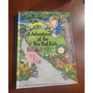 Adventures of the Pea Pod Kids Hardcover Pop-Up Book 1988 (Read Description)